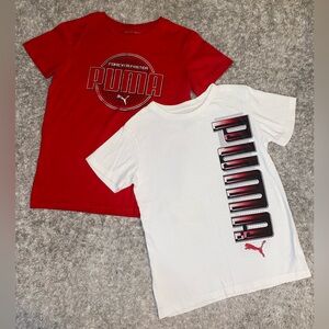 2 Boys Puma Shirts- size 7